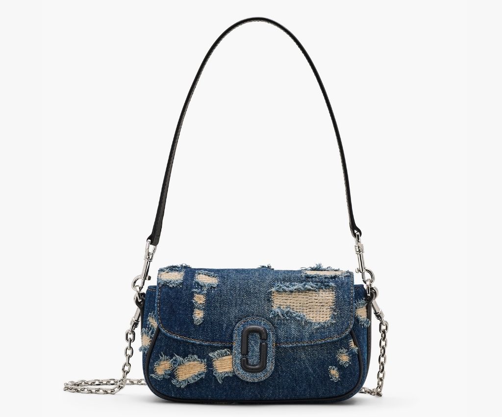 The Clover Shoulder Bag (Punk Indigo)